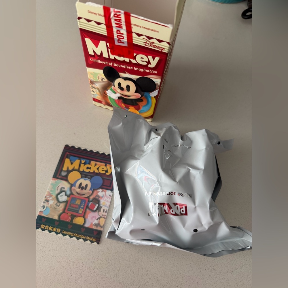 POP MART Disney Mickey Childhood of Boundless Imagination Blind Box.
